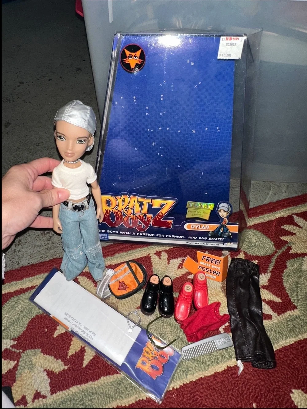 2003 First Edition Boyz Dylan Bratz Doll